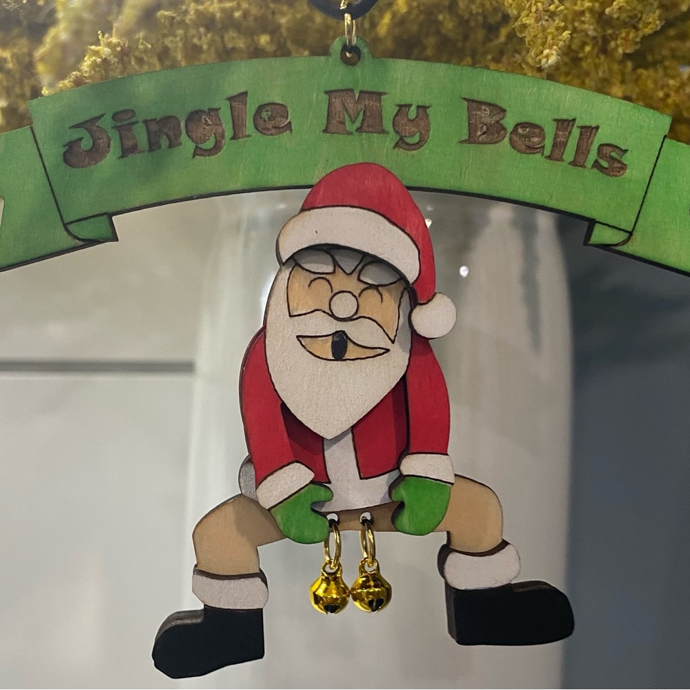 JINGLE MY BELLS CHRISTMAS ORNAMENT 🔔